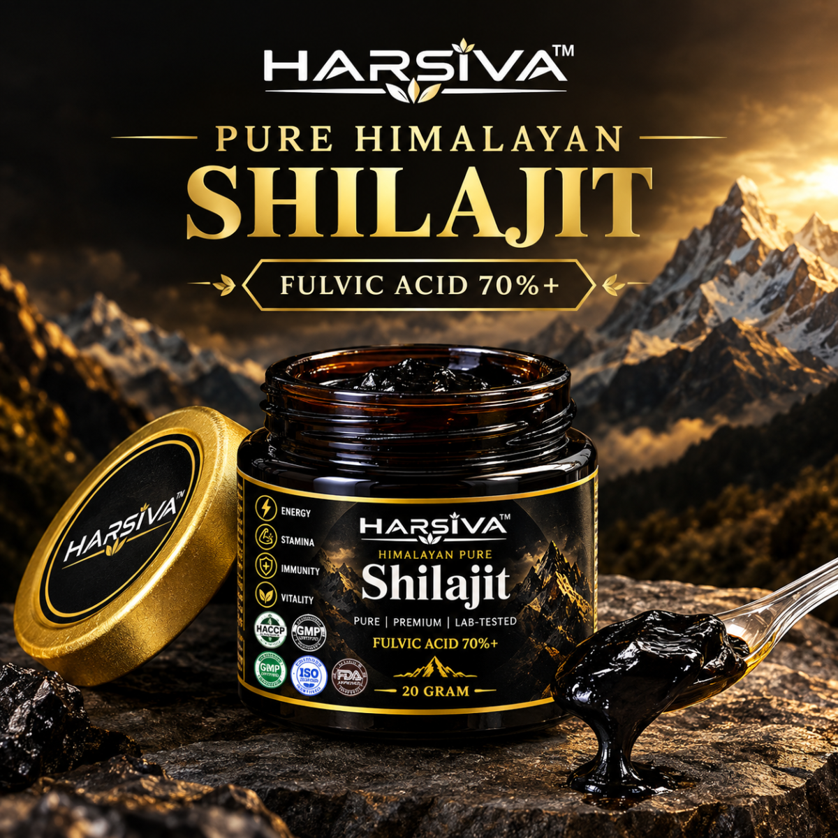 Himalayan Pure Shilajit Resin 20 g