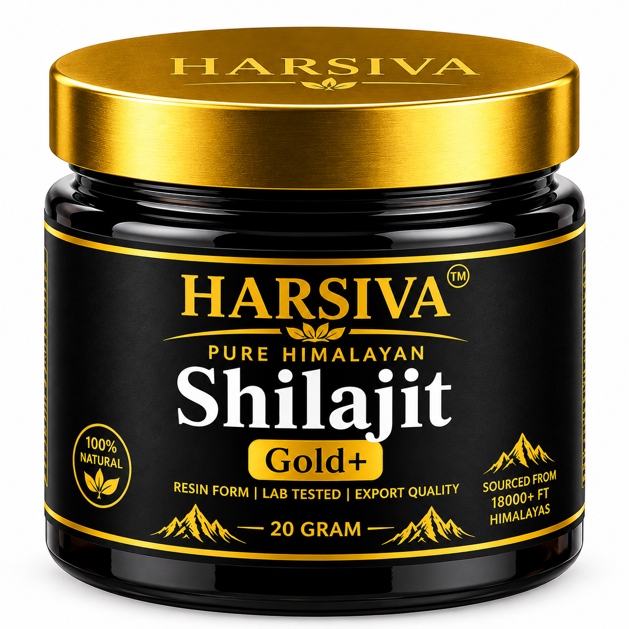 Himalayan Shilajit Gold+ Resin 20g
